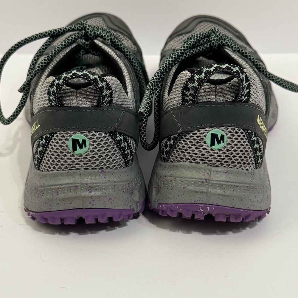 Merrell Gray and Purple Hydrotrekker Athletic Shoes with Trail-Ready Design 7 - Picture 6 of 10